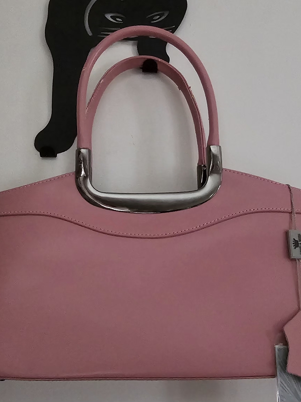 Daniela Moda Leather Top-Handle Women’s Bag